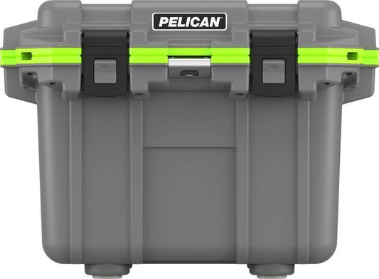 Elite Cooler 30QT - Dark Grey / Green 1