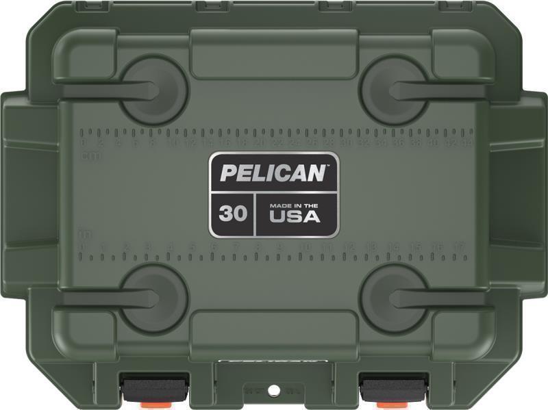 Elite Cooler 30QT - OD Green / Tan 4