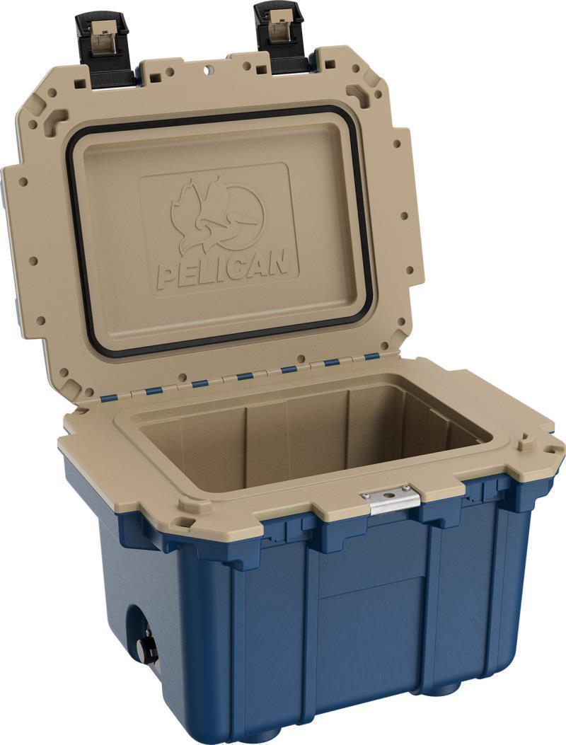 Elite Cooler 30QT - Pacific Blue / Coyote 3