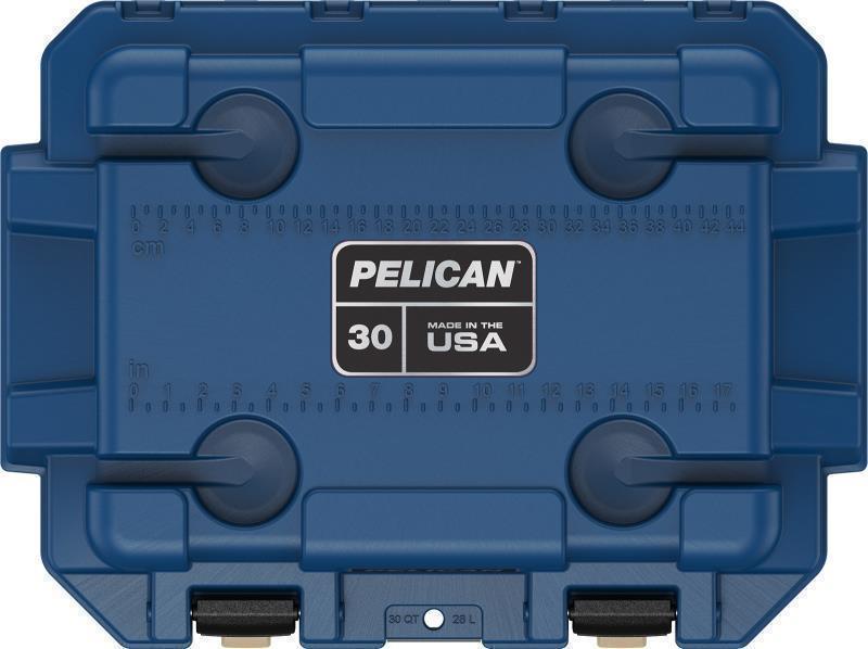 Elite Cooler 30QT - Pacific Blue / Coyote 4