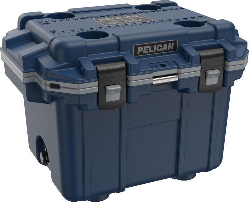 Elite Cooler 30QT - Pacific Blue / Grey 2