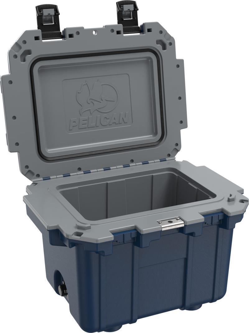 Elite Cooler 30QT - Pacific Blue / Grey 3