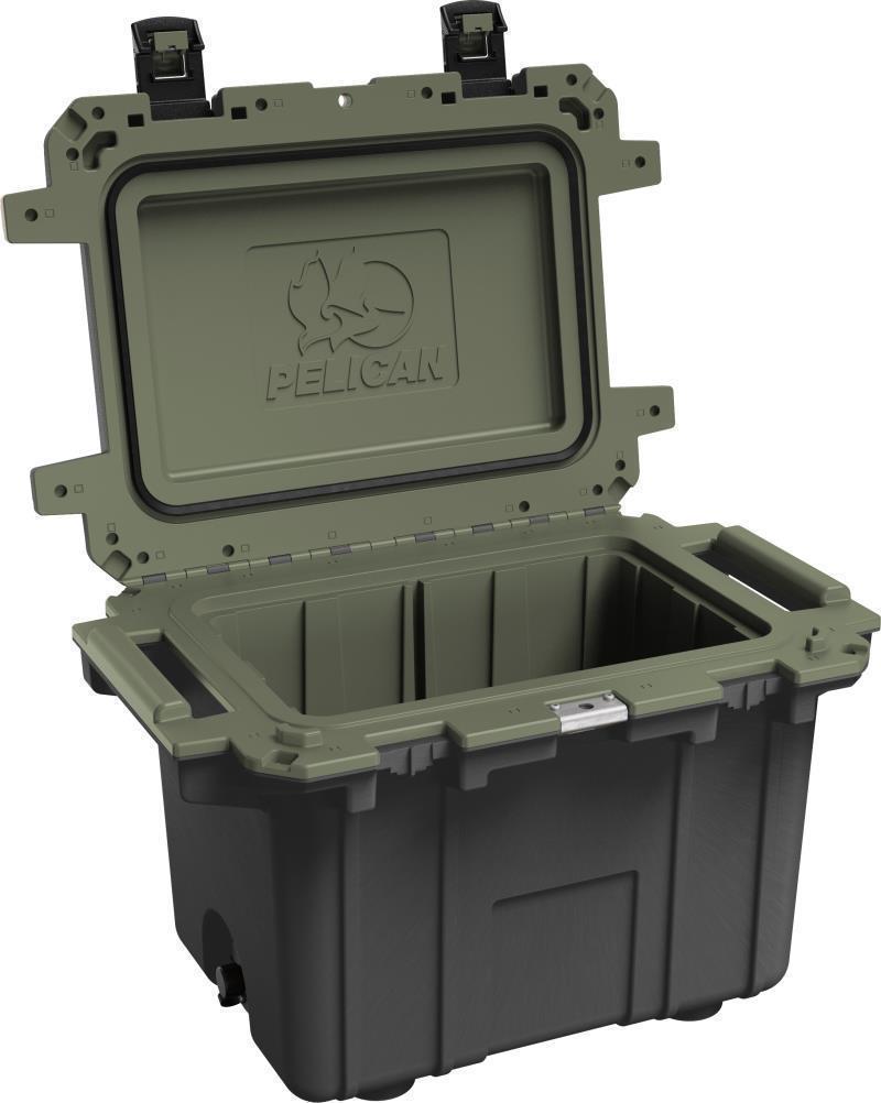 Elite Cooler 50QT - Gunmetal / OD Green 3