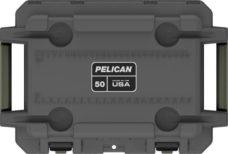 Elite Cooler 50QT - Gunmetal / OD Green 4