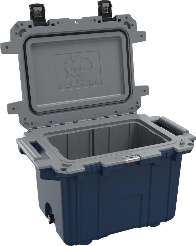 Elite Cooler 50QT - Pacific Blue / Grey 3