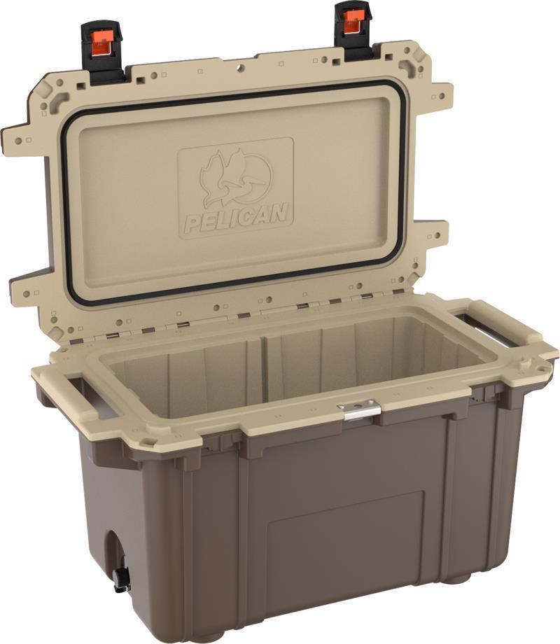 Elite Cooler 70QT - Brown / Tan 3