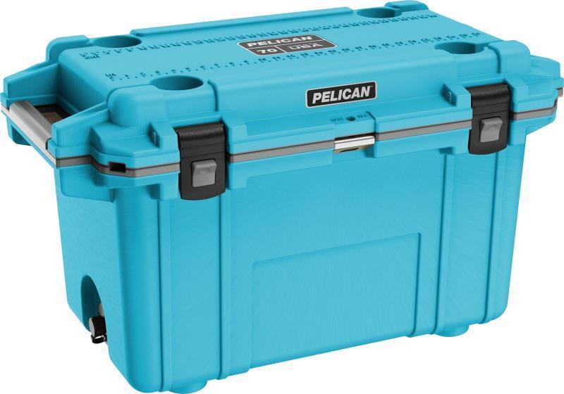 Elite Cooler 70QT - Cool Blue / Grey 1