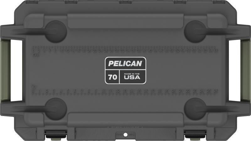 Elite Cooler 70QT - Gunmetal / OD Green 4