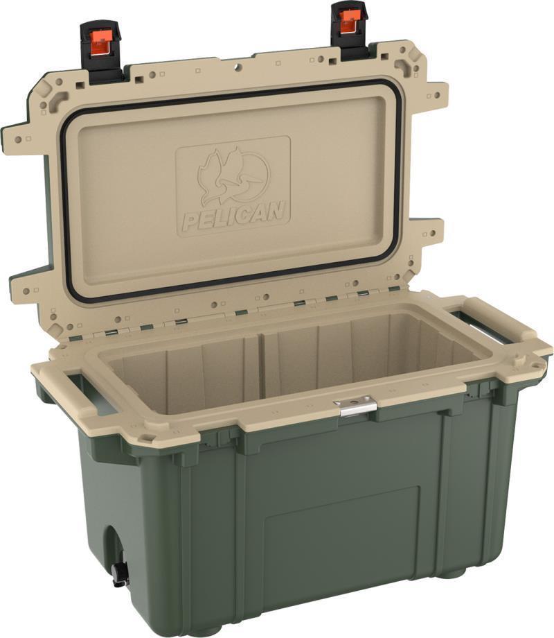 Elite Cooler 70QT - OD Green / Tan 3
