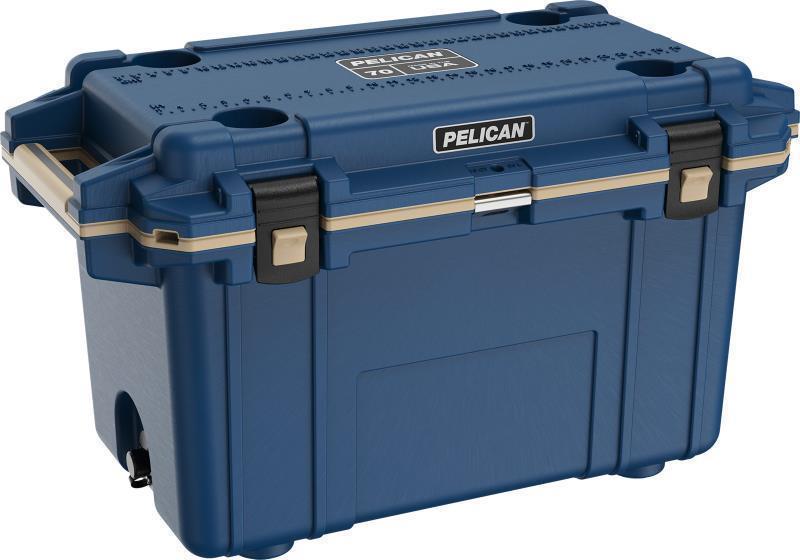 Elite Cooler 70QT - Pacific Blue / Coyote 1