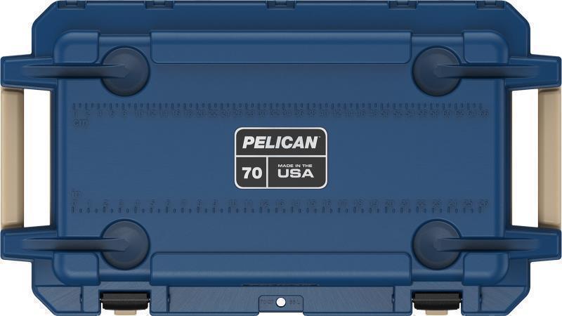 Elite Cooler 70QT - Pacific Blue / Coyote 4