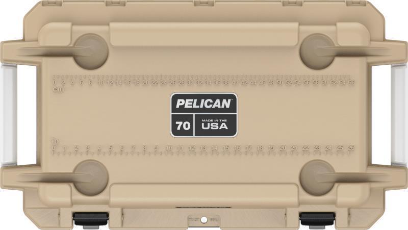 Elite Cooler 70QT - Tan / White 4