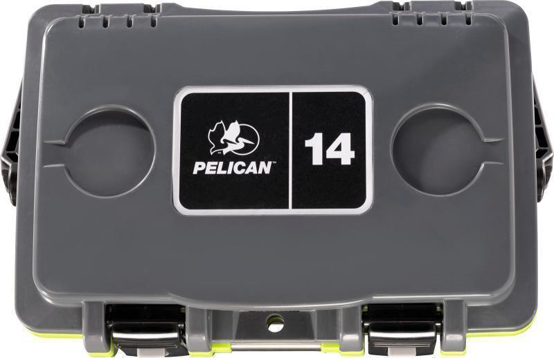 Personal Cooler 14QT - Dark Grey / Green 7