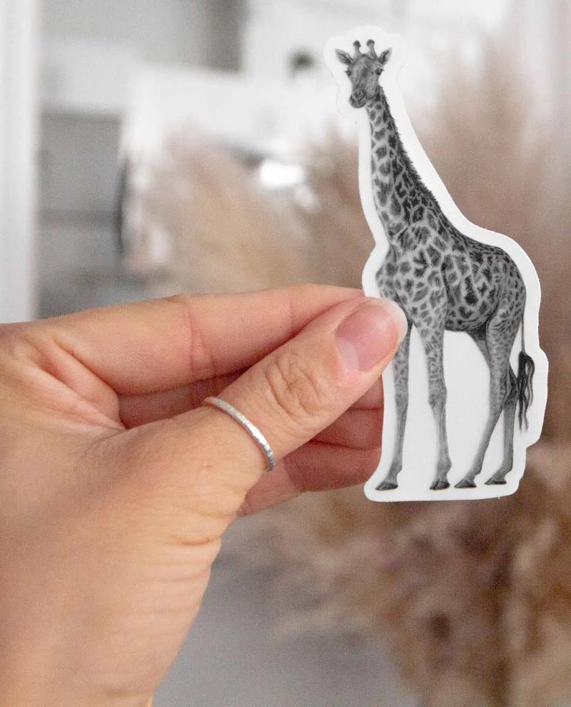 Giraffe Sticker - Not Applicable 1
