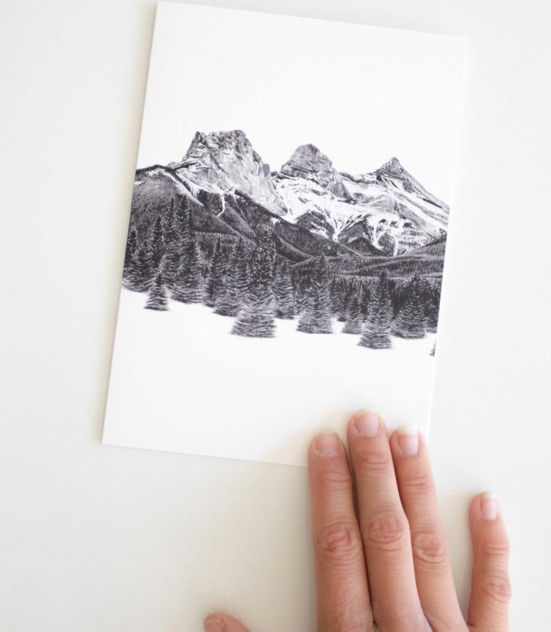 Greeting Card - Three Sister 1