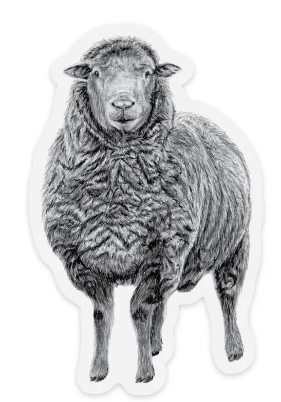 Sheep Sticker - Not Applicable 1
