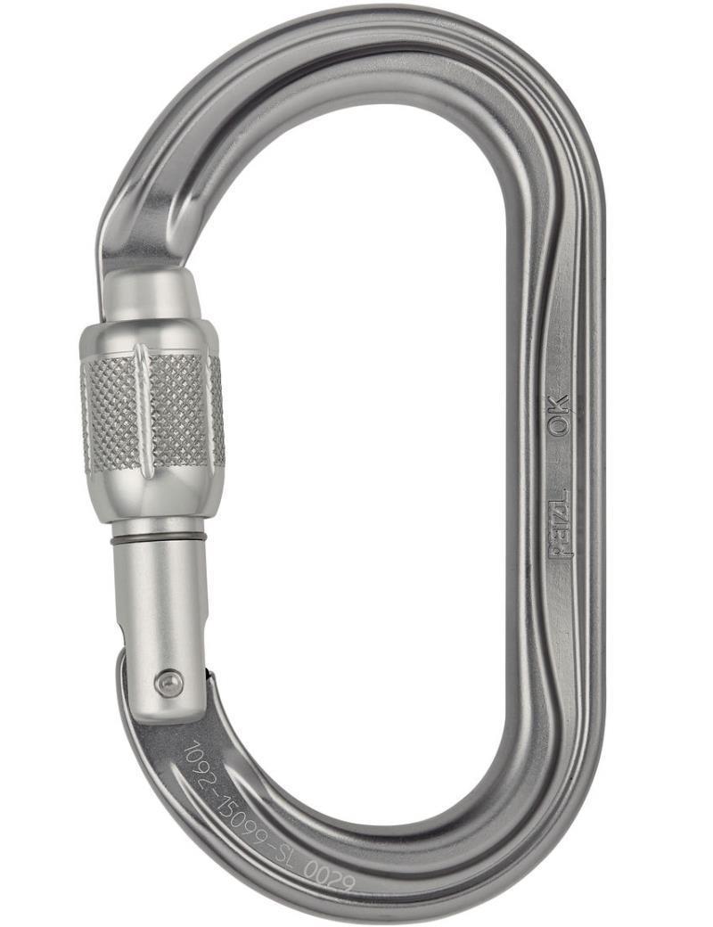 OK Oval Carabiner - Screw-Lock - Not Applicable 2