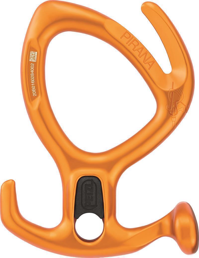 Pirana Adjustable Friction Descender for Canyoning - Orange - Not Applicable 1