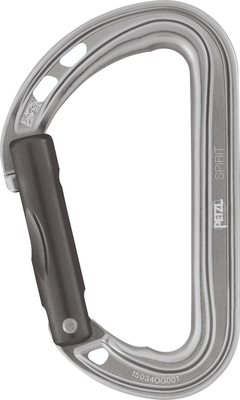 Spirit Carabiner - Straight Gate - Gray - Not Applicable 1