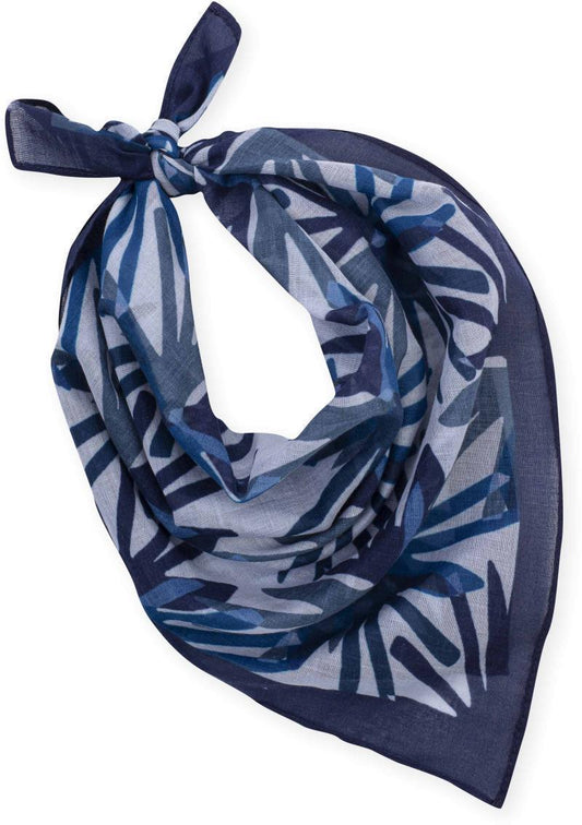 Astra Bandana - Womens - Indigo 1