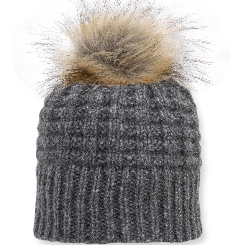 Cami Beanie - Womens - Grey 1