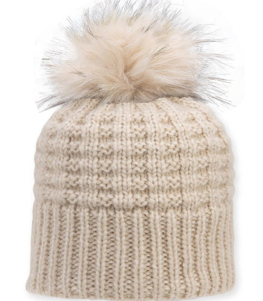 Cami Beanie - Womens - Vanilla 1