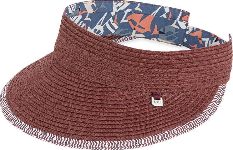 Cecily Visor - Womens - Rhubarb 1