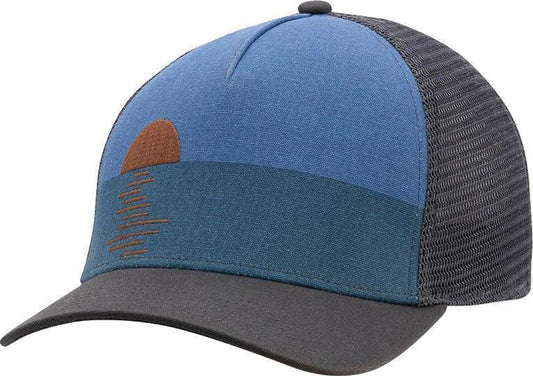Davis Trucker Hat - Mens - Navy 1
