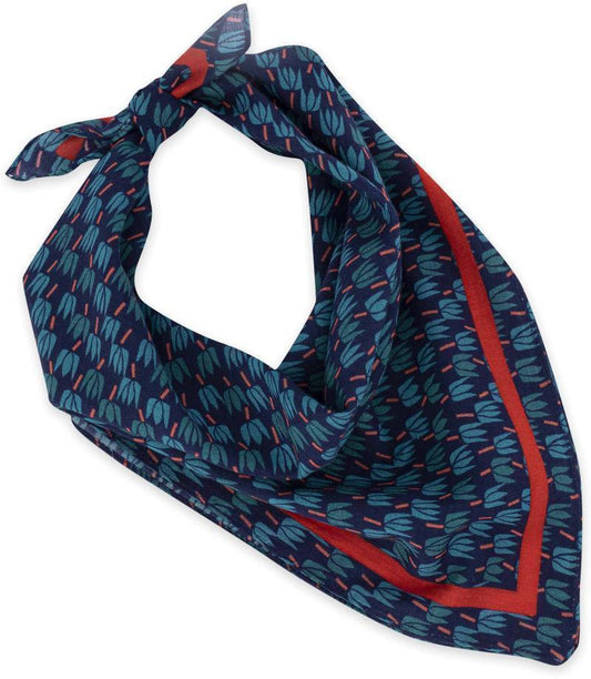 Delaney Bandana - Womens - Navy 1