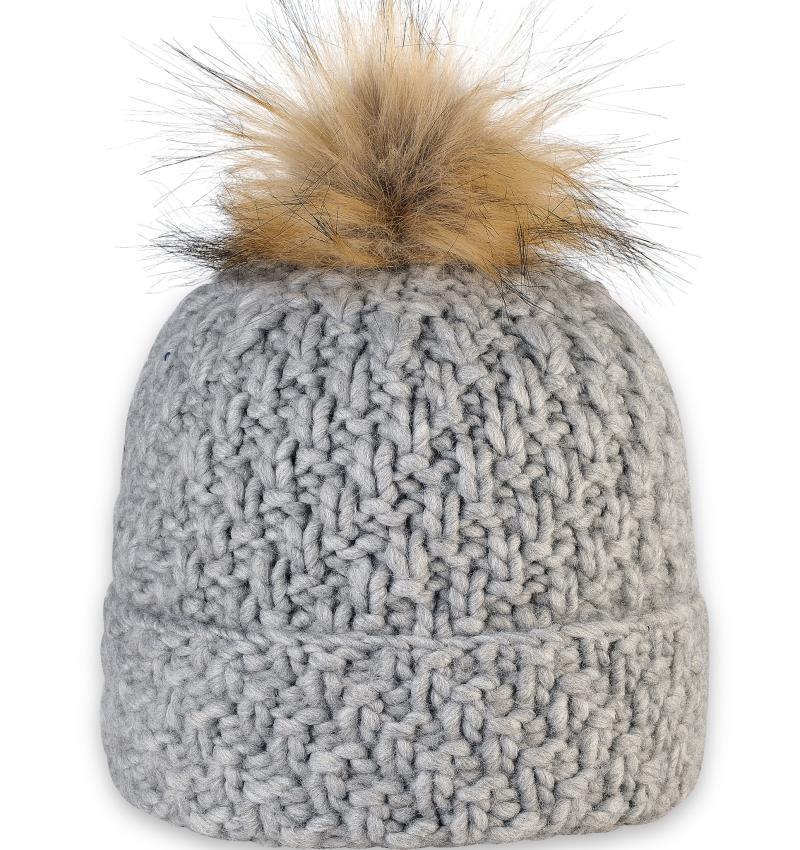 Diva Beanie - Womens - Gray 1