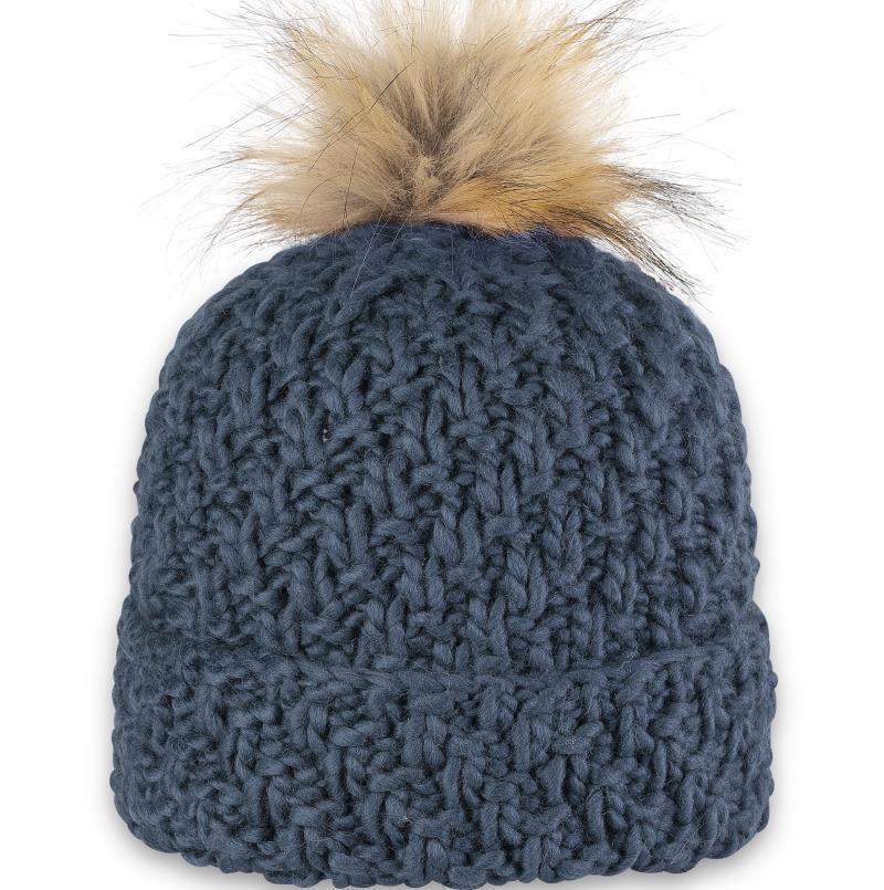 Diva Beanie - Womens - Indigo 2