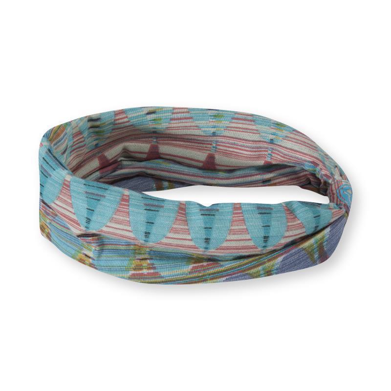 Edie Headband - Womens - Aqua 2