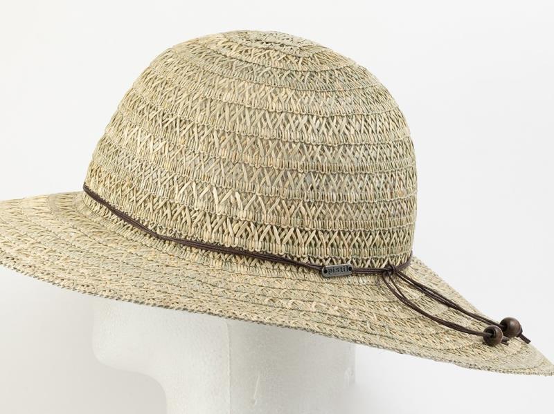 Elba Wide Brim Sun Hat - Womens - Natural 2