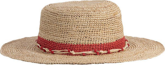 Gia Sun Hat - Womens - Poppy 1