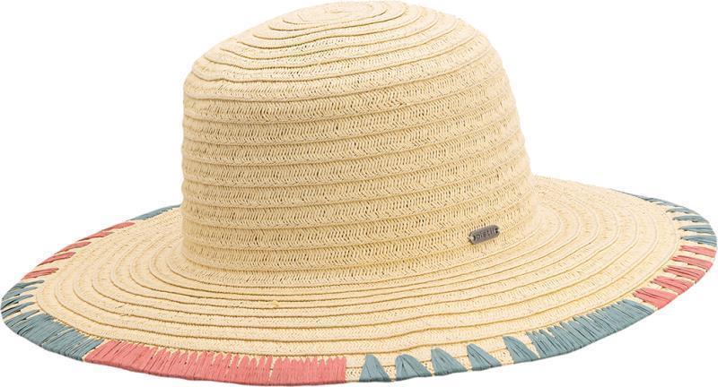 Joni Straw Sun Hat - Womens - Rhubarb 1
