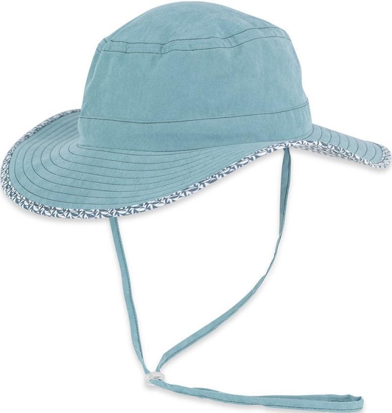 Lotus Sun Hat - Womens - aqua 1