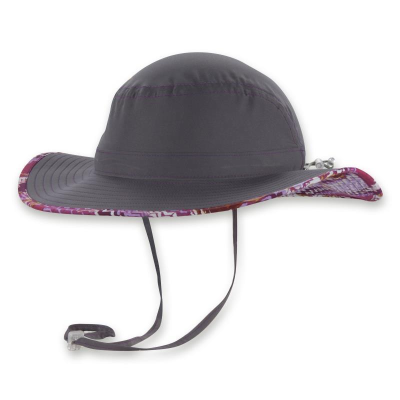 Lotus Sun Hat - Womens - graphite 1