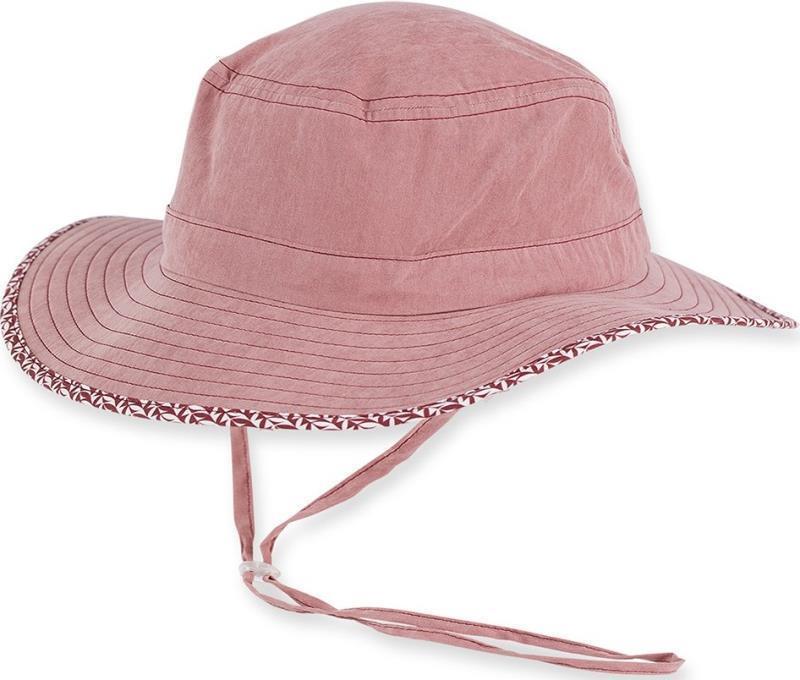 Lotus Sun Hat - Womens - rhubarb 1