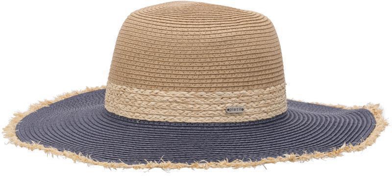 Lovett Straw Sun Hat - Womens - Navy 1