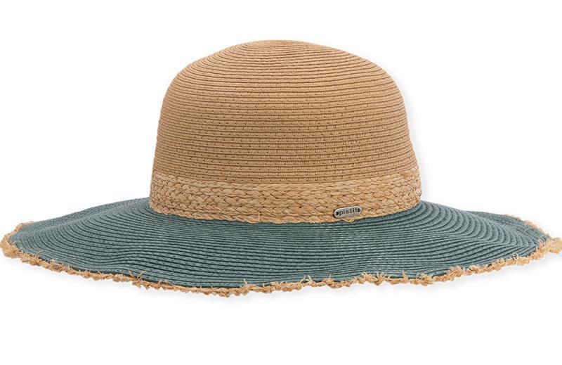 Lovett Straw Sun Hat - Womens - Spruce 1