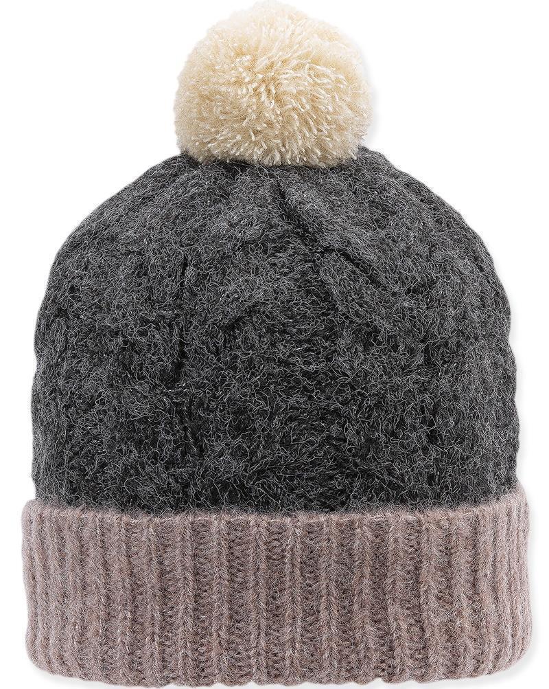Minzy Beanie - Womens - Charcoal 1
