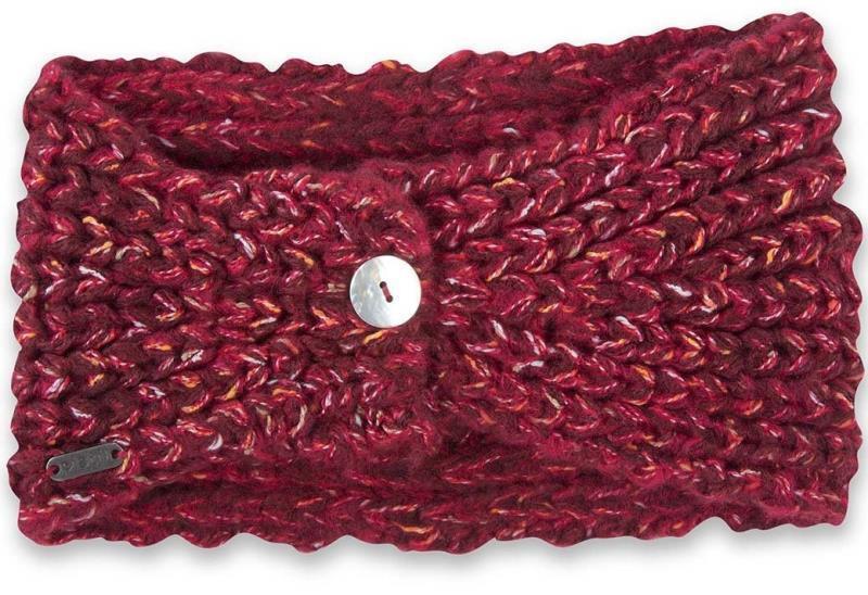Paris Headband - Womens - Garnet 1