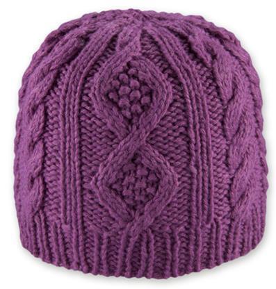 Riley Beanie - Womens - Magenta 1