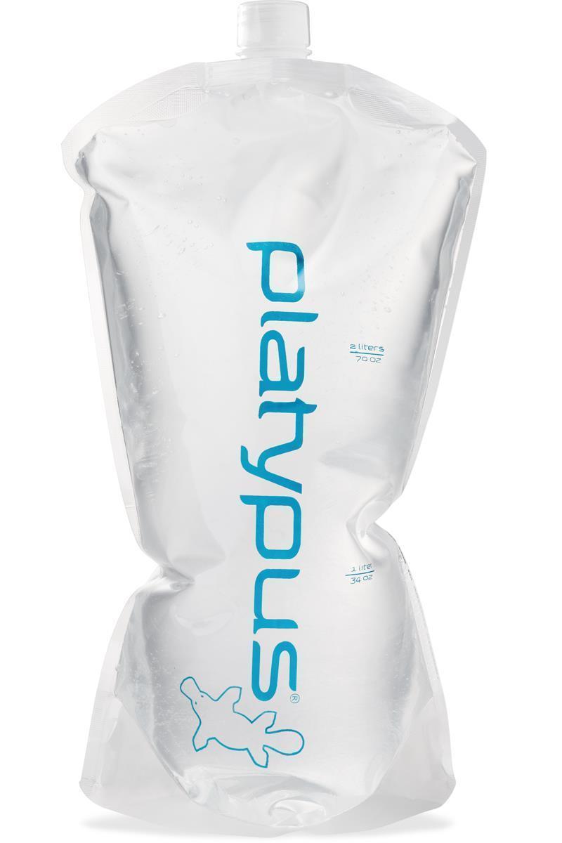 Platy Bottle 2L with Closure Cap - Clear - Not Applicable 1