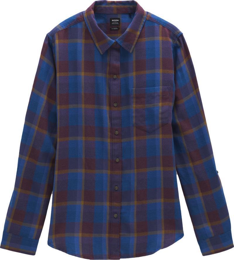 Alfie Flannel - Womens - Rich Sapphire 1