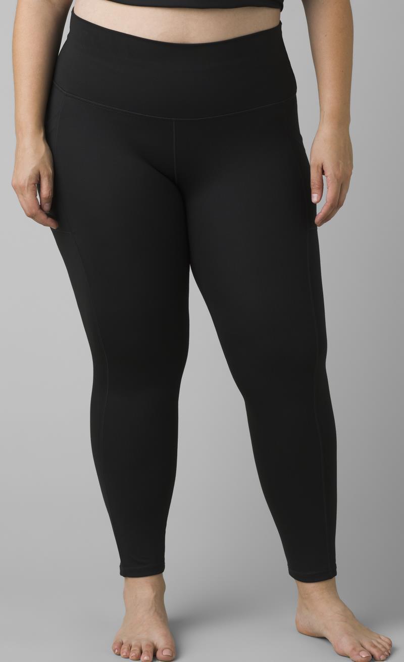 Becksa 7/8 Leggings Plus - Womens - Solid Black 2