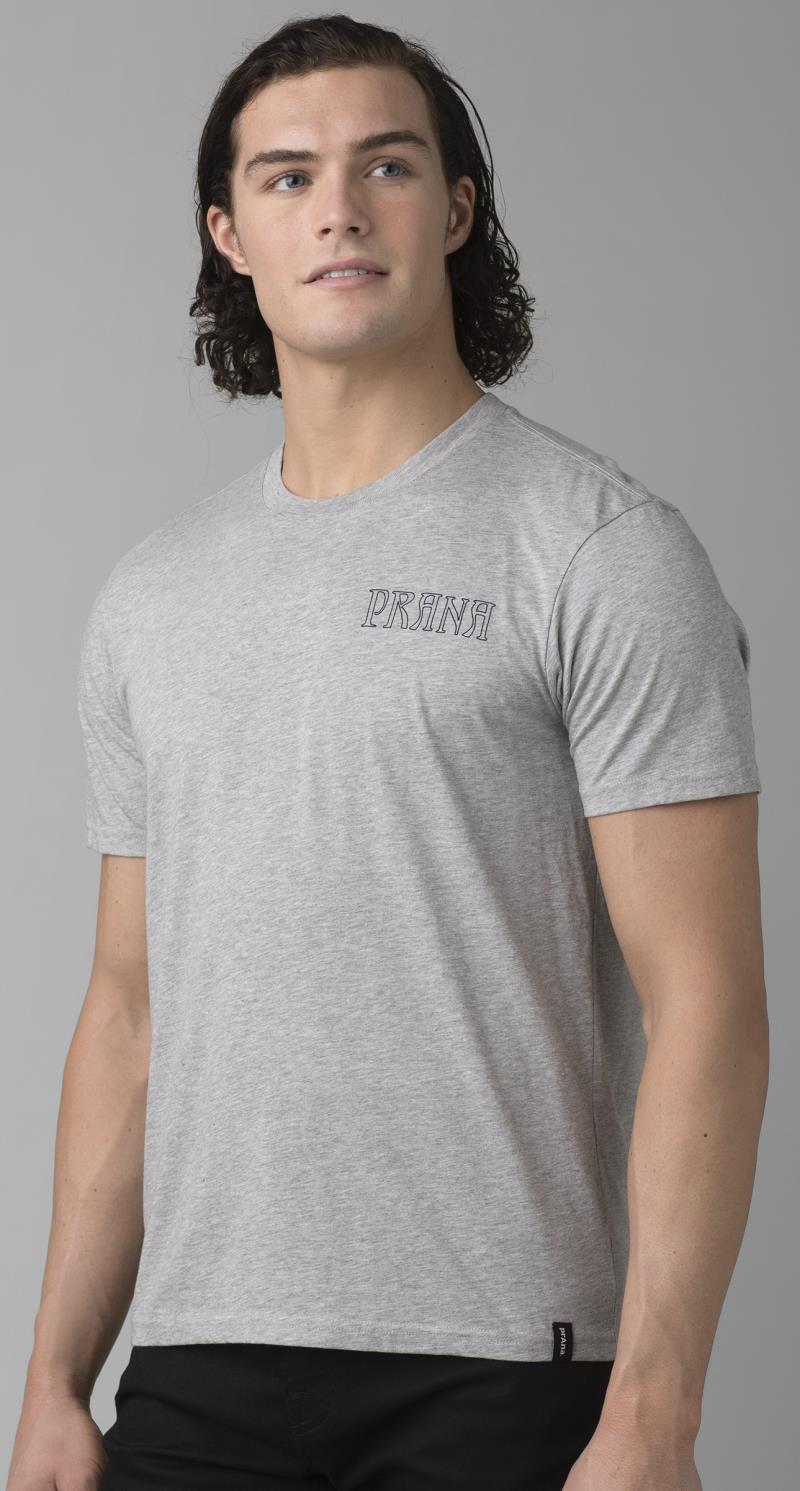 Bishop Creek SS Tee - Mens - Medium Heather Grey 2