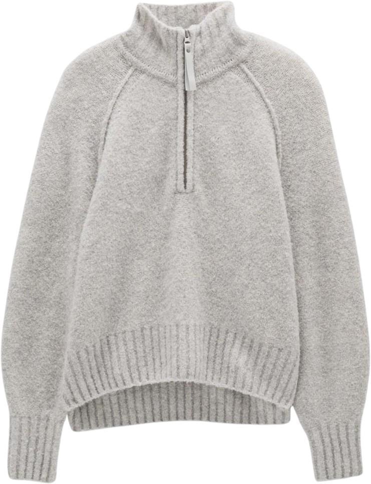 Blazing Star Sweater - Womens - Heather Grey 1