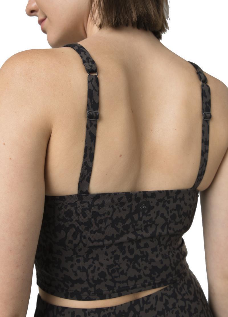Chakara Crop Top - Womens - Dark Iron Wild 3