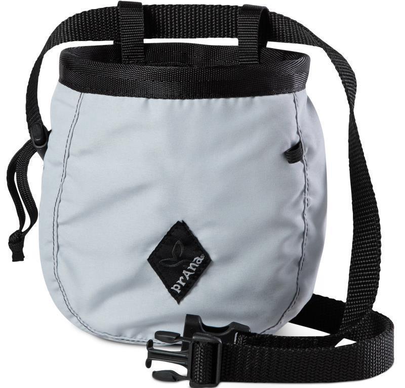 Chalk Bag with Belt - Silver 1